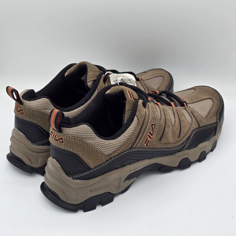 Fila Midland Shoes Men’s Hiking Trail Running Outdoor Athletic Brown Size 11 - Picture 3 of 7
